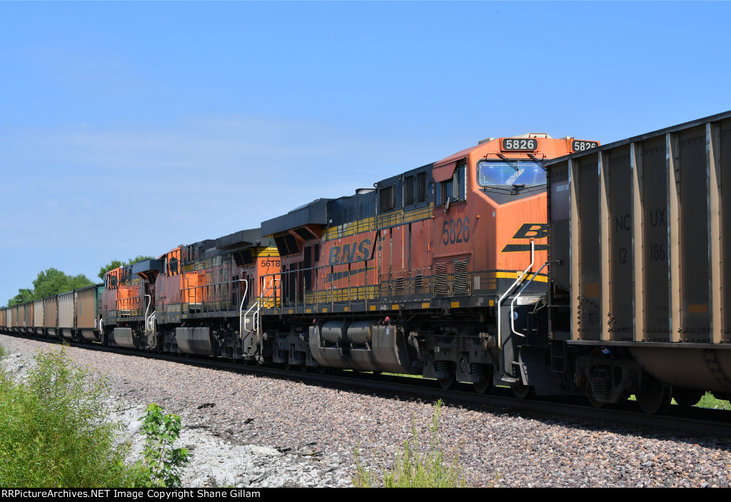 BNSF 5826 Roster shot